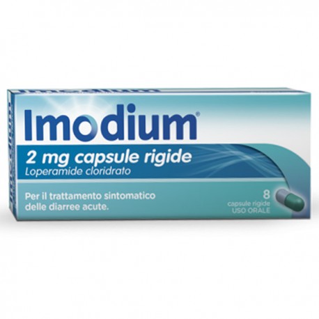 Johnson & Johnson Imodium 2 Mg 8 Capsule Rigide