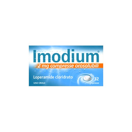 Johnson & Johnson Imodium 2 Mg 12 Compresse Orosolubili