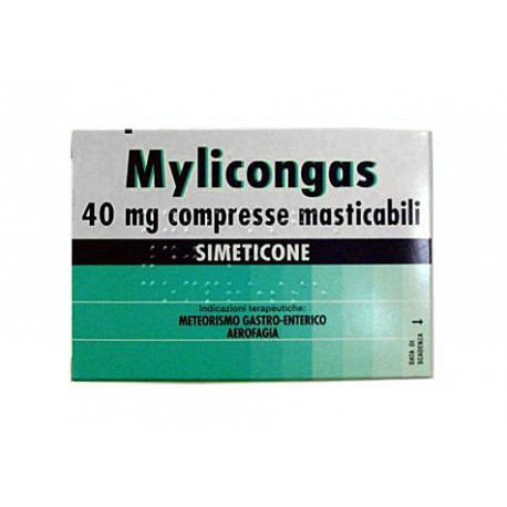 Johnson & Johnson Mylicongas 40 Mg Compresse Masticabili