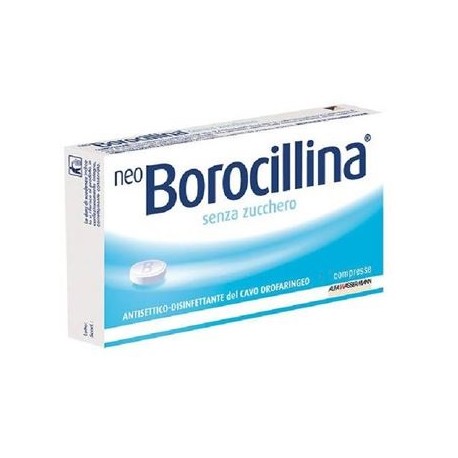 Alfasigma Neo Borocillina "1,2 Mg + 20 Mg Pastiglie Senza Zucchero"