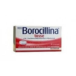 Alfasigma Neo Borocillina Tosse 10 Mg + 1,2 Mg Pastiglie