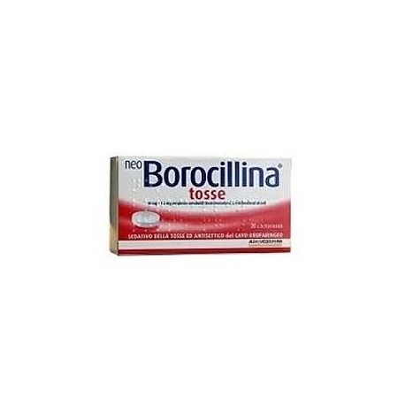 Alfasigma Neo Borocillina Tosse 10 Mg + 1,2 Mg Pastiglie