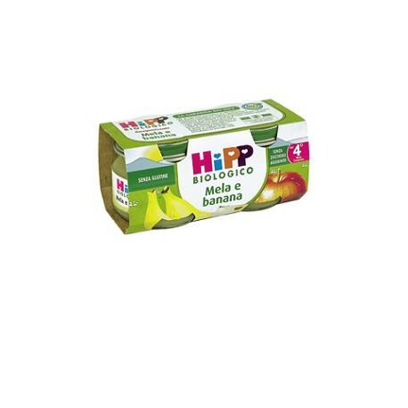 Hipp Italia Hipp Bio Omogeneizzato Mela Banana 100% 2x80 G