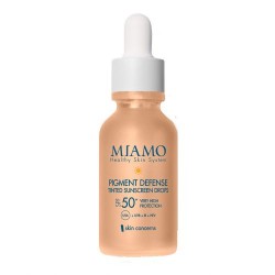 MIAMO PIGMENT DEFENSE TINTED SUNSCREEN DROPS SPF 50+ SIERO PROTEZIONE SOLARE VISO 30 ML