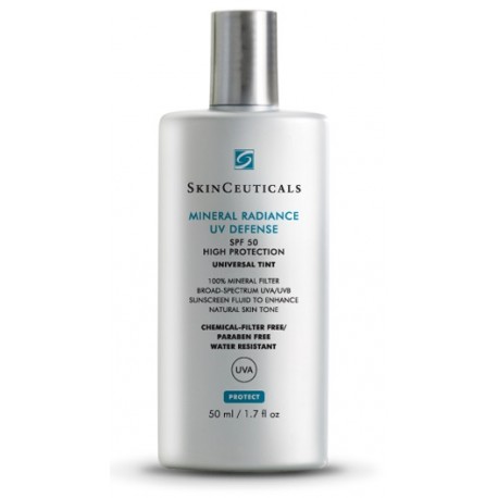 Skinceuticals Mineral Radiance 50 ml UV Defense Protezione Solare Viso SPF 50 Illuminante