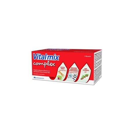 OFFERTA 1+1 Omaggio Vitalmix Complex 12 Flaconcini 10ML Integratore Multivitaminico