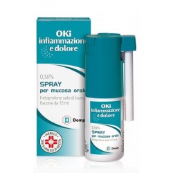 Oki Infiammazione E Dolore Spray Orale 15 ml 0,16%