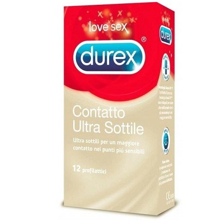 PROFILATTICO DUREX CONTATTO ULTRA SOTTILE 12 PEZZI