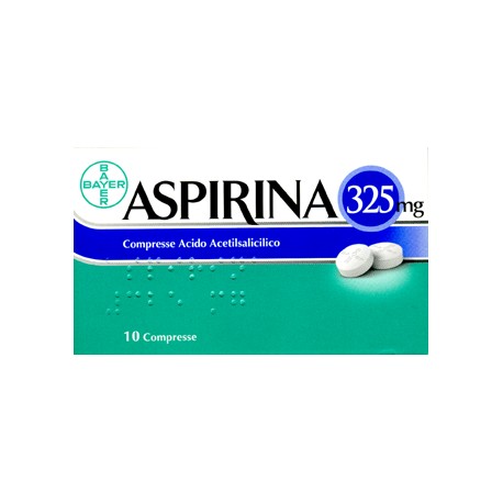 Aspirina Antinfluenzale 10 Compresse 325 mg