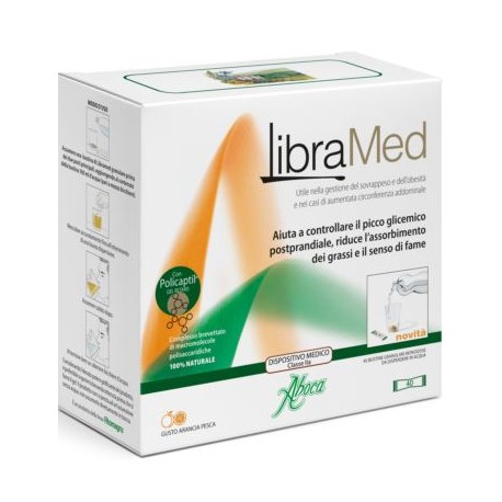 Aboca Libramed Dispositivo Medico Trattamento Sovrapeso 40 bustinegranulari da 2,35 G