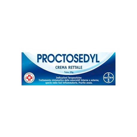 Proctosedyl Crema Rettale Antiemorroidaria 20 g