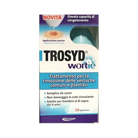 TROSYD WORTIE CRIOGENIZZANTE VERRUCHE COMUNI/PLANTARI