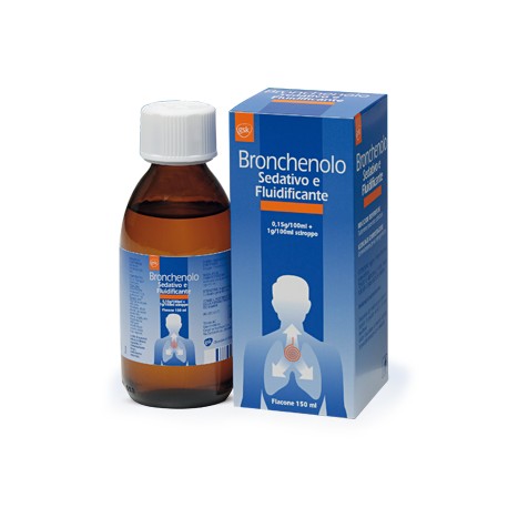 Bronchenolo Sciroppo Sedativo e Fluidificante 150 ml