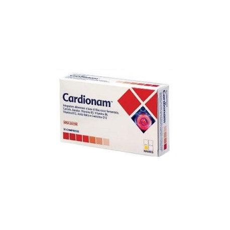 Named Cardionam Integratore Alimentare per il Controllo del Colesterolo 30 cpr