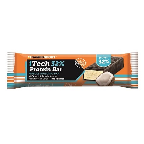 ITECH 32% PROTEINBAR COCONUT DREAM 60 G