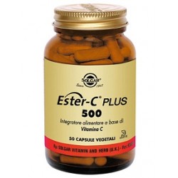 Solgar Ester C Plus 500 mg 50 capsule vegetali Integratore antiossidante