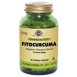 Solgar Fitocurcuma 60 capsule vegetali Integratore antiossidante multifunzionale