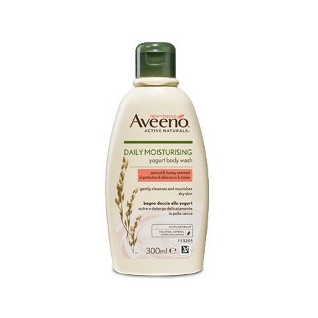 AVEENO BAGNO DOCCIA YOGURT ALBICOCCA & MIELE 300 ML