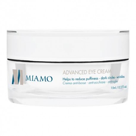 Miamo Advanced Eye Cream 15 ml Contorno occhi anti-rughe anti-occhiaie