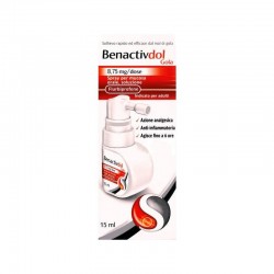 Benactivdol Gola Spray Orale 15 ml 8,75 mg/dose