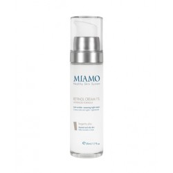 Miamo Longevity Plus Retinol Cream 1% Advanced Formula Trattamento Notte Rigenerante per Pelle Normale e Mista 50ml