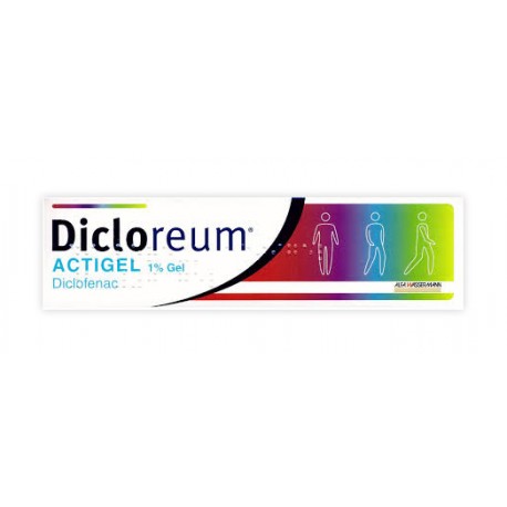 Dicloreum Actigel 1% Diclofenac 100gr