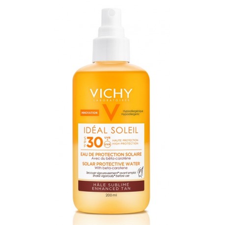 Vichy Ideal Soleil SPF30+ Acqua Solare Protettiva Abbronzatura Intensa 200ml