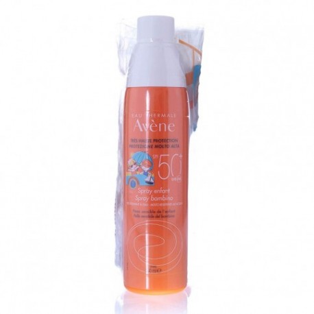 Eau Thermale Avène Latte Spray SPF50+ Protezione Solare Bambino 200ml + Gadget