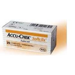 Roche Diabetes Care Italy Lancette Pungidito Accu-chek Softclix 25 Pezzi