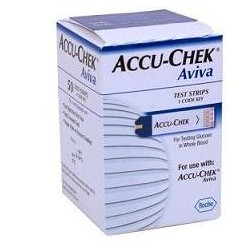 Roche Diabetes Care Italy Strisce Misurazione Glicemia Accu-chek Aviva Brk Retail 50 Pezzi