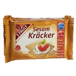 Haus Rabenhorst O. Lauffs Gmbh 3pauly Crackers Al Sesamo 3 X 50 G