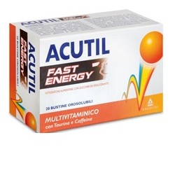 Angelini Acutil Multivit Fast Energy 20bustine Orosolubili 40g