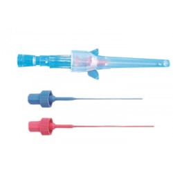 Farmacare Ago Cannula Monovia 20 Gauge 0,9x25mm In Acciaio Inox Con Siliconatura Esterna, Tappo Luer Lock E Alette Laterali Colo