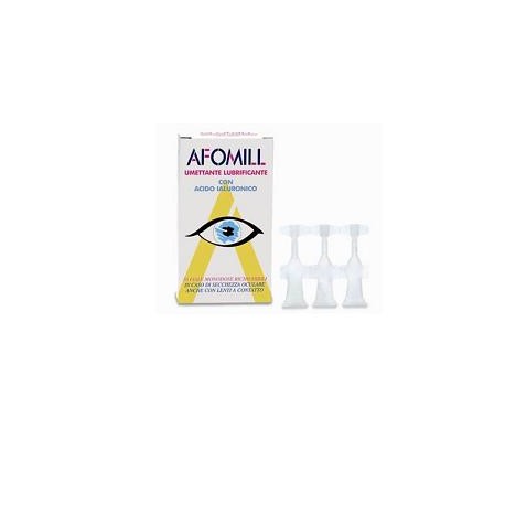 Montefarmaco Otc Afomill Umettante Lubrificante Gocce Oculari 10 Ml