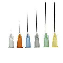 Pikdare Ago Sterile Pic In Blister Singolo Cono Luer Lock Gauge 25 0,50x16mm Codice Colore Arancio 100 Pezzi