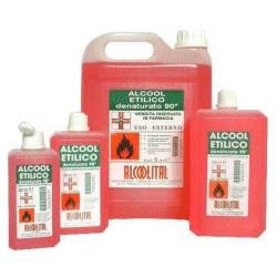 Alcoolital Alcool Etilico Denaturato 90% 250 Ml