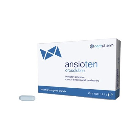 Carepharm Ansioten Orosolubile 30 Compresse