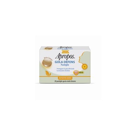 Desa Pharma Apropos Gola Defens Pastiglie Miele/limone 20 Pastiglie