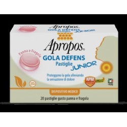 Desa Pharma Apropos Gola Defens Pastiglie Junior Panna/fragola