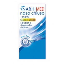 Narhimed Naso Chiuso Adulti Gocce Rinologiche 10 ml 1 mg/ml