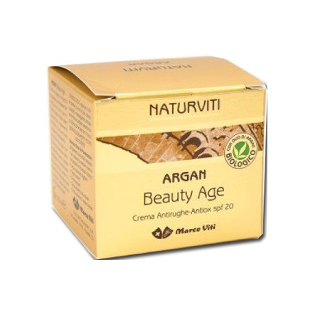 Marco Viti Farmaceutici Naturviti Argan Crema Viso Beauty Age 50 Ml