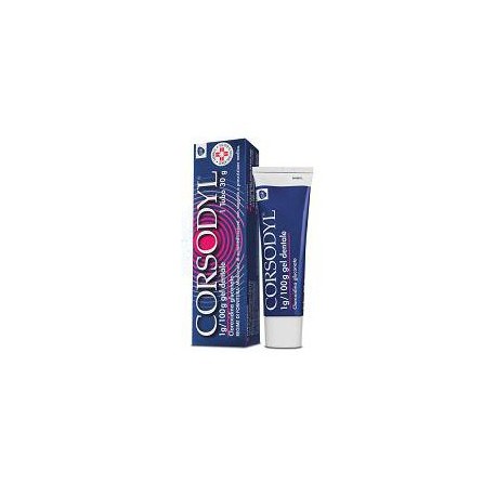 Corsodyl Gel Dentale 30 g 1 g/100 g