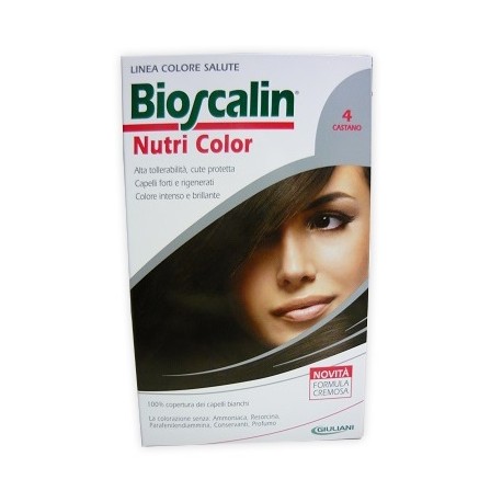 Giuliani Bioscalin Nutri Color 4 Castano Sincrob 124 Ml