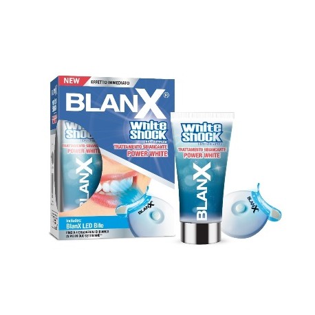 Coswell Blanx White Shock Trattamento Power White Gel 30 Ml Con Bite