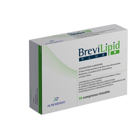 Aurobindo Pharma Italia Brevilipid Plus 30 Compresse Rivestite