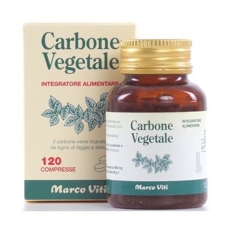 Marco Viti Farmaceutici Carbone Vegetale 40 Compresse