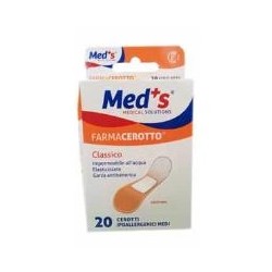 Farmac-zabban Cerotto Meds Poliuretano Ipoallergenico Classico Medio 20 Pezzi