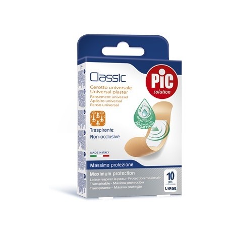 Pikdare Cerotto Pic Classic 25x72 Mm 10 Antibatterico 10 Pezzi