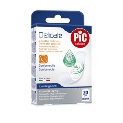 Pikdare Cerotto Pic Delicate 19x72 Mm Antibatterico 20 Pezzi