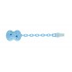 Chicco Physio Clip Catenella Azzurro